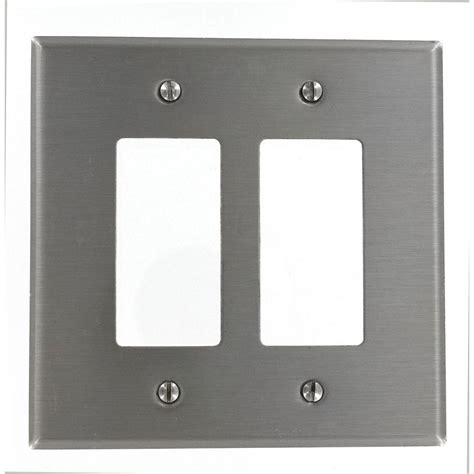 2 gang oversized wall plate.